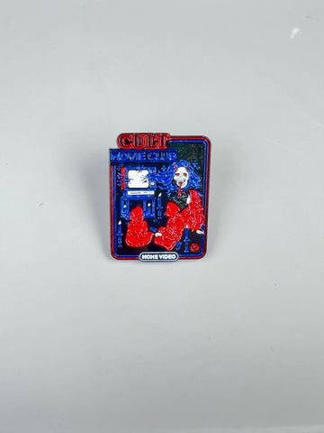 Cult Movie Club pin