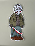 Cartoon Jason iron on embroidered patch