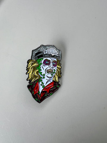 Tour guide pin