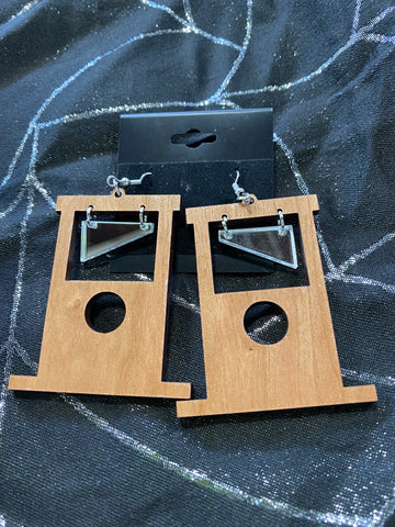 Guillotine earrings