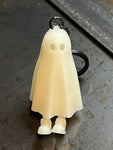 Ghost with feet keychain