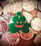 Limited Edition Angry Jack o’ Lantern Earrings